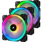 Кулер до корпусу Corsair LL120 RGB (3 Fan Pack) (CO-9050072-WW) - зменшене зображення 1