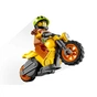 Конструктор LEGO City Stunt Руйнівний трюковий мотоцикл 12 деталей (60297) - зменшене зображення 6