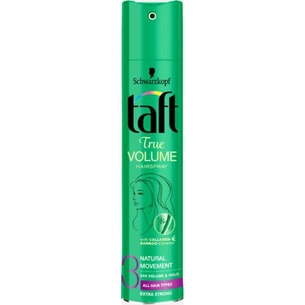 Лак для волосся Taft True Volume (фіксація 3) 250 мл (4015100201772) зображення 1
