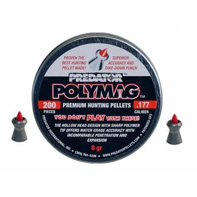 Пульки JSB Polymag 4,5 мм (1001-01-200) - изображение 1