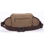 Сумка Vintage Текстильна на пояс Хакі (20081) - зменшене зображення 7