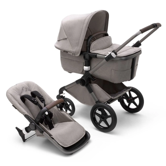 Коляска Bugaboo 2 в 1 Fox 3 Mineral Graphite/Light Grey (2306010033) - изображение 1