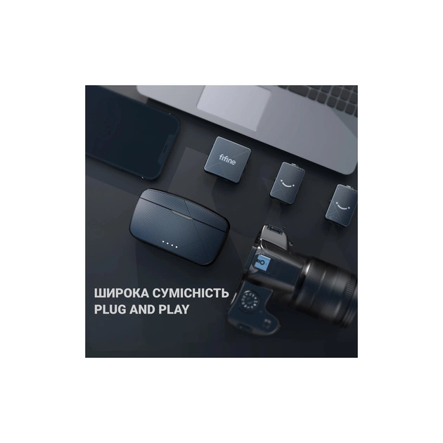 Мікрофон Fifine M9 Black (M9) - изображение 12