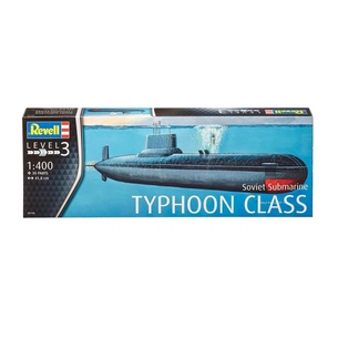 Збірна модель Revell Підводний човен Soviet Submarine TYPHOON CLASS 1:400 (5138) зображення 1
