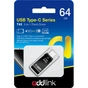 USB флеш накопичувач AddLink 64GB T65 Black USB 3.1/Type-C (ad64GBT65G3) - уменьшенное изображение 3