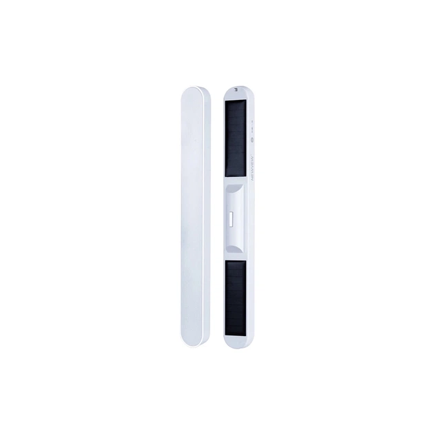 Ліхтар NEWVEW NV-E957 Solar Panel 1200mAh White (NWVW-NV-E957-WH) - зображення 1