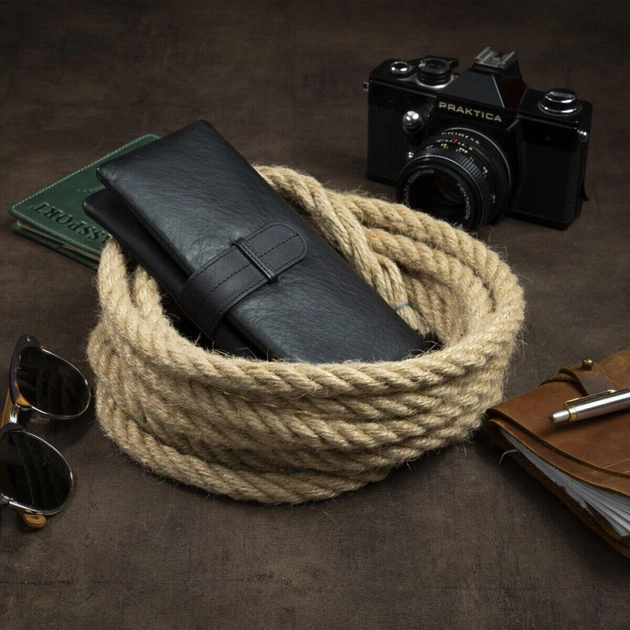 Гаманець Vintage Чорний (14913) - изображение 9