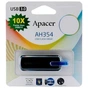 USB флеш накопичувач Apacer 8GB AH354 Black RP USB 3.0 (AP8GAH354B-1) - зменшене зображення 9