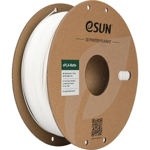 Пластик для 3D-принтера eSUN ePLA-Matte, 1,75мм, 1кг, milky (ePLA-Matte-P175MW1) зображення 1