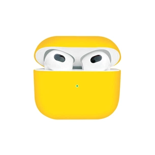 Чохол для навушників BeCover Silicon для Apple AirPods (3nd Gen) Yellow (707233) изображение 1