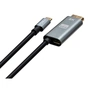 Кабель мультимедійний USB-C to DisplayPort 1.5m v1.4 8K60Hz PD 100W port Vinga (VCPVCCD1415PD) - зменшене зображення 2