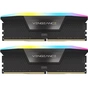 Модуль пам'яті для комп'ютера DDR5 96GB (2x48GB) 6400 MHz Vengeance RGB Black Corsair (CMH96GX5M2B6400C32) - зменшене зображення 1