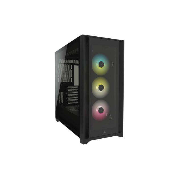 Корпус Corsair iCUE 5000X RGB Tempered Glass Black (CC-9011212-WW) - изображение 1