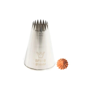 Кондитерська насадка Martellato French Star 16 мм (BF 318) изображение 1