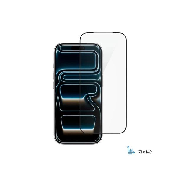 Скло захисне 2E 2.5D FCFG iPhone 17 Pro Black (2E-IP-17P-6.3-SMFCFG-BB) - зображення 1