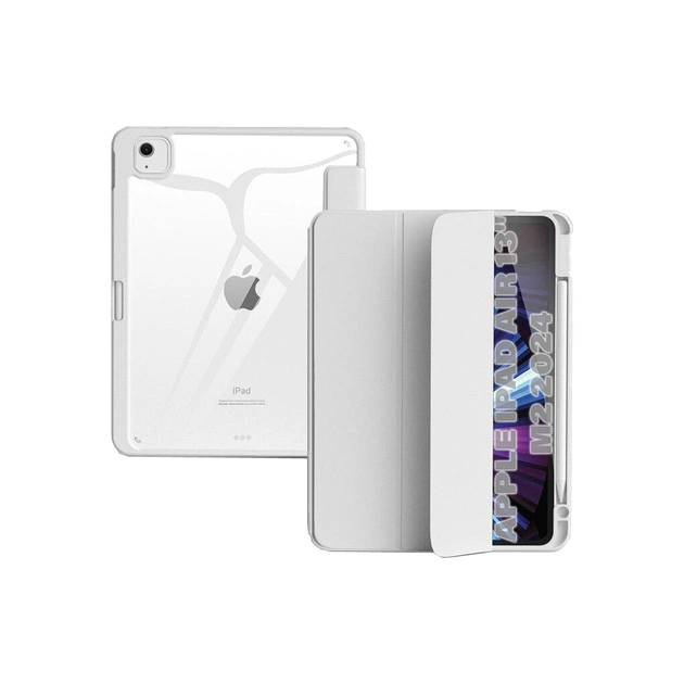 Чехол для планшета BeCover Soft Edge TPU Apple iPad Air 13" M2/M3 (2024/2025) Gray (711712) - изображение 1