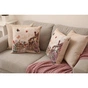 Подушка Прованс гобеленова декоративна Alicia хатинка та кролики 45х45 см (026041) - зменшене зображення 3