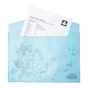 Папка - конверт Buromax А4 на кнопке, BLUEBERRY ARABESKI, полупрозрачная, аквамарин (BM.3943-52) - уменьшенное изображение 2