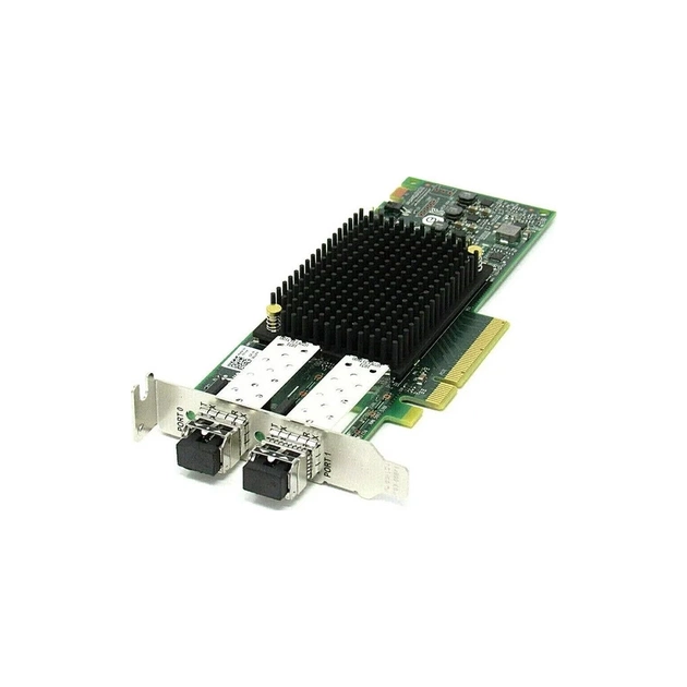 Сетевая карта Broadcom LightPulse 2 Port 32GFC FC Adapter, Emulex Gen 6 Fibre Channel Host Bus Adapter (LPE32002-M2) - изображение 1