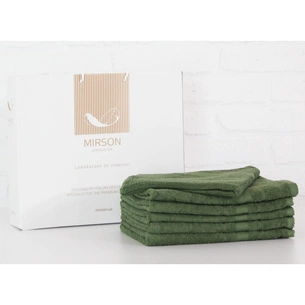 Рушник MirSon набір банних 5079 Elite SoftNess Military 70х140 6 шт (2200003524192) зображення 1