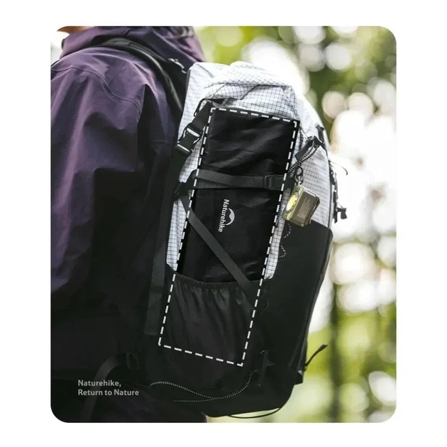 Туристический стол Naturehike CNK2450JJ024, 31х21 см, алюміній, чорний (6927595791868) - изображение 3
