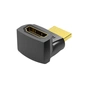 Перехідник HDMI F to HDMI M 270° 4K 60Hz PVC Vention (AINB0) - зменшене зображення 2