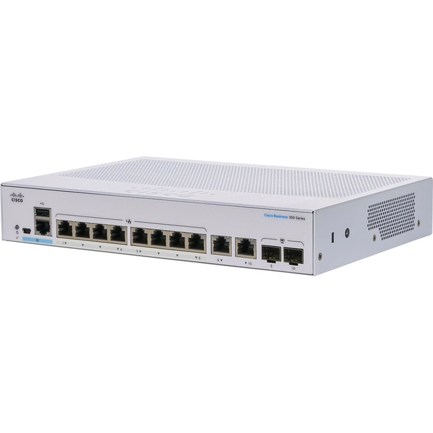 Комутатор мережевий Cisco CBS350-8P-2G-EU - изображение 1