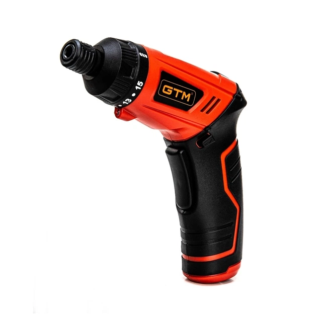 Викрутка акумуляторна GTM SD3,6/5, 3,6В, 1,3Ah, 5Нм, 0-210об/хв. (SD3,6/5) - picture 1