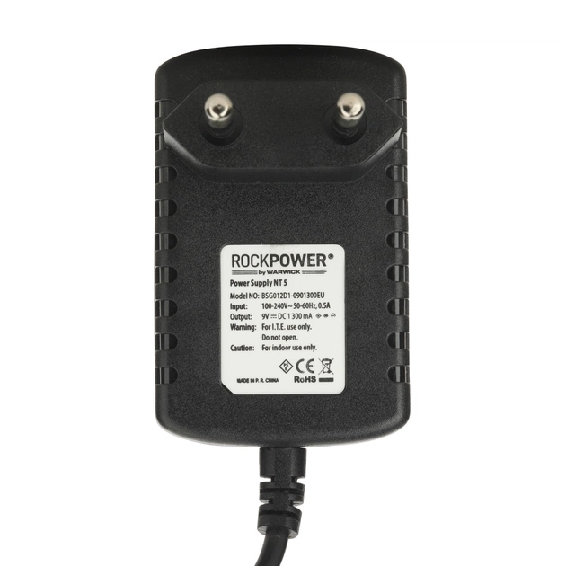 Блок живлення для гітарних педалей RockPower NT5 9V 1300mA (RP NT 5 EU) - picture 2