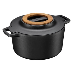 Каструля Fiskars Norden чавунна 4 л чорна (1026565) изображение 1