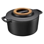Каструля Fiskars Norden чавунна 4 л чорна (1026565) - уменьшенное изображение 1