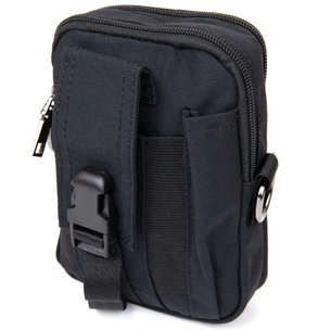 Сумка Vintage На пояс нейлон Чорна (20645) зображення 1