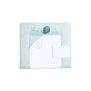 Пеленальний матрацик Верес Menthol whale 72*80 (426.14) зображення 1