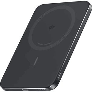 Універсальна мобільна батарея Anker Nano MagGo Slim 5000mAh 20W Black (A1665H11) зображення 1