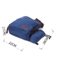 Сумка Vintage Текстильна з чохлом для води Синя (22211) - зменшене зображення 3