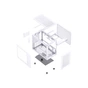 Корпус JONSBO C6 MAX White - зменшене зображення 11