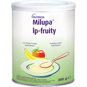 Дитяча каша Milupa Low Protein Porridge яблучно-бананова з низьким вмістом білка 300 г (4003053090819) зображення 1