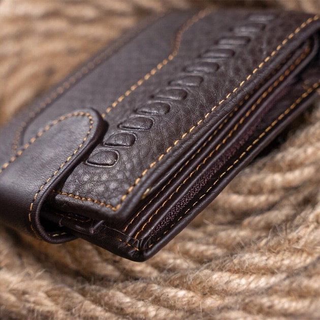 Гаманець Vintage Коричневий (20233) - изображение 7