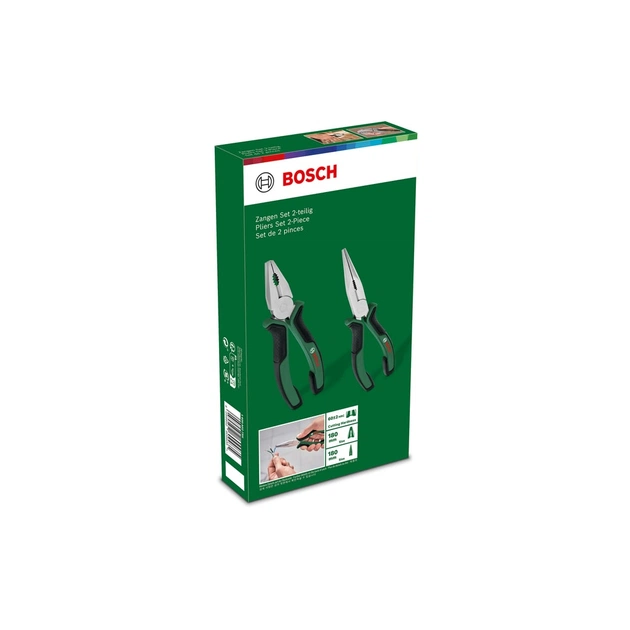 Плоскогубці Bosch набір 2 шт, комбіновані, подовжені (1.600.A02.75H) - picture 10