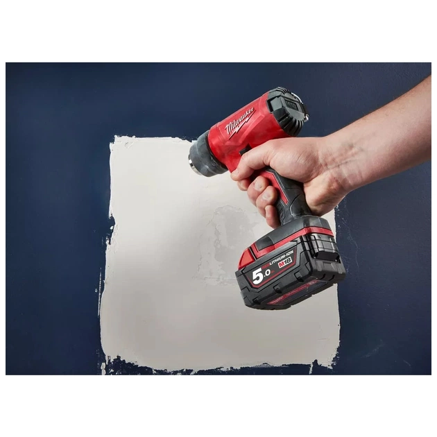 Будівельний фен Milwaukee M18 BHG-502C 2x5Ah, кейс (4933459772) - picture 5