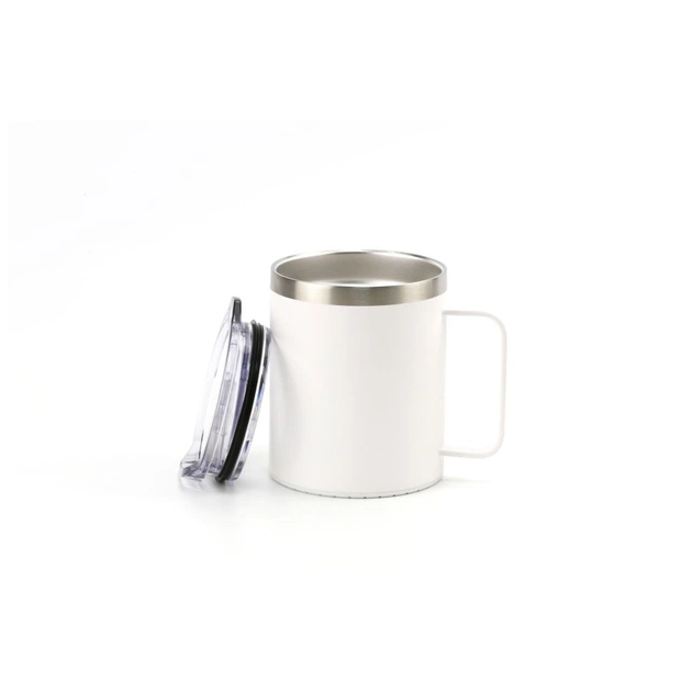 Термокружка TheGeneral з підігрівом та бездротовою зарядкою ThermoHub 15W з LED індикатором біла (40021321-08) - зображення 3