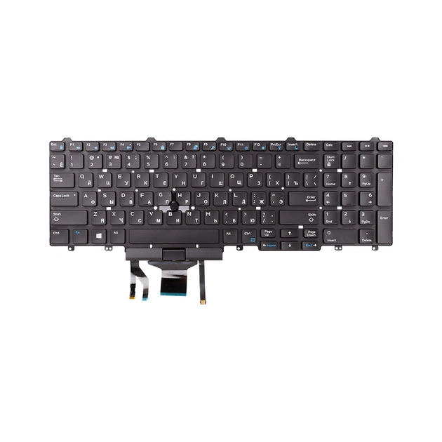 Клавіатура ноутбука Dell Latitude E5550/E5570 чорна (KB312955) - зображення 1