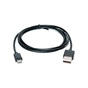 Дата кабель USB 2.0 AM to Micro 5P 0.6m Pro black REAL-EL (EL123500021) - зменшене зображення 1