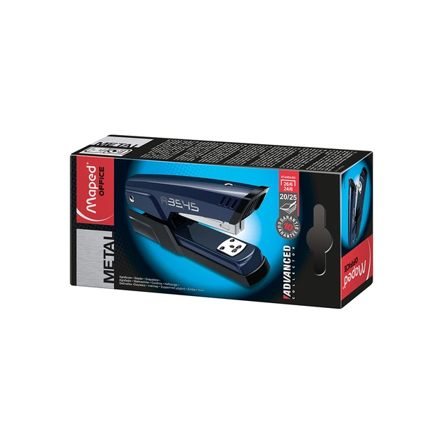 Степлер Maped ADVANCED METAL, металевий, 25л., (Скоби №24 / 6, 26/6), сріб (MP.354510) - picture 8
