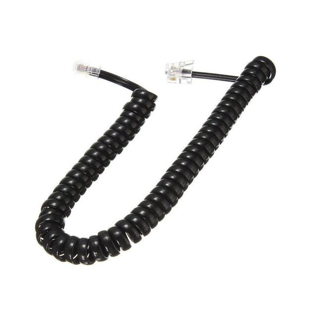 Кабель телефонний Atcom телефонный спиральный 2м RJ9 (17373) - picture 3