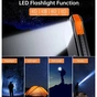 Батарея универсальная Choetech 10000mAh, 5V/2.1A, solar panel, Qi-5W, Black-Orange (B659-OR) - уменьшенное изображение 8