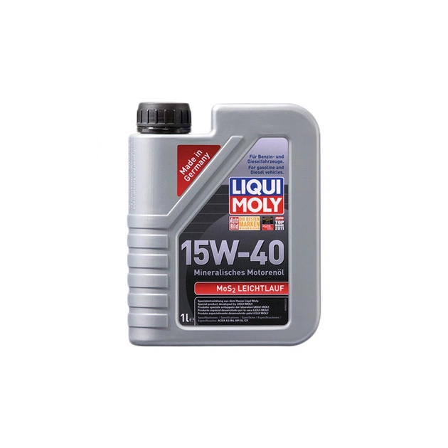 Моторное масло Liqui Moly MoS2 Leichtlauf SAE 15W-40 1л. (1932) - изображение 1