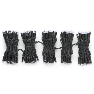 Гірлянда Twinkly PRO Smart LED Curtain RGB 250, AWG22, IP65, чорний (TWP-CU-CA-05X50STP-B) зображення 1