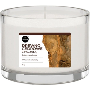 Ароматична свічка Aroma Home Базова серія - Деревина кедра з пачулі 115 г (839392) зображення 1