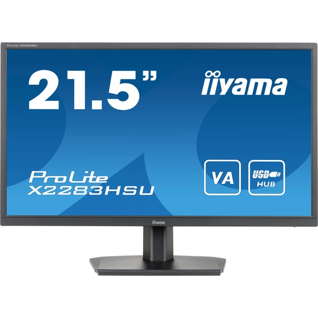 Монітор iiyama X2283HSU-B1 - зображення 1